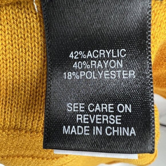 Torrid 3 Womens Marigold Sweater Skater A Line Dress Knee Length Cap Sleeve - Picture 8 of 10